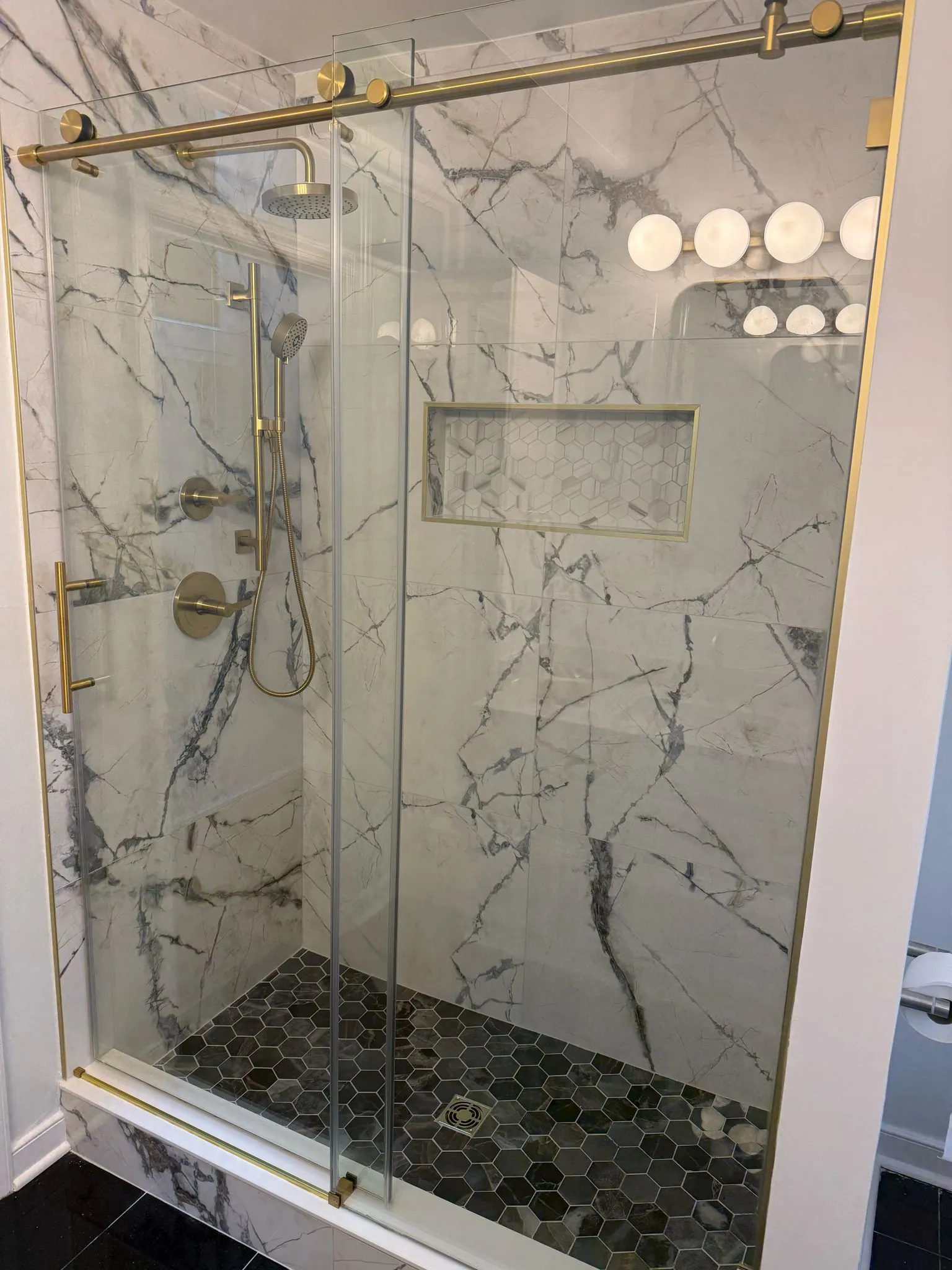 Remodeled bathroom